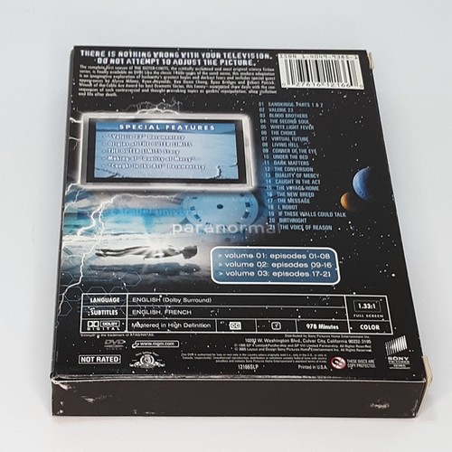 The Outer Limits: Season 1 - Sci Fi - (DVD, 1995) 5 Disc Set Region 1 - Imagen 2 de 4