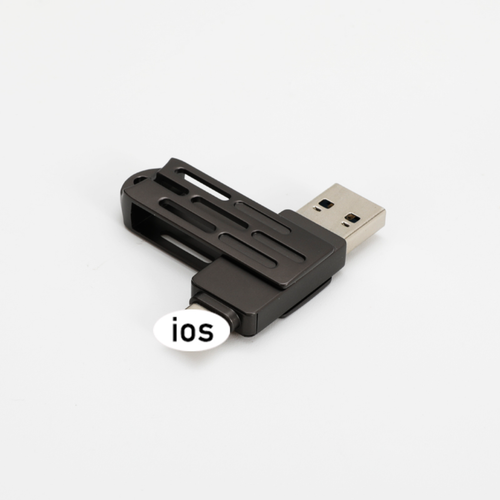 USB3.0 External Storage 2-in-1 USB Flash Drive 512G Memory Stick for iPhone iPad - Afbeelding 11 van 16