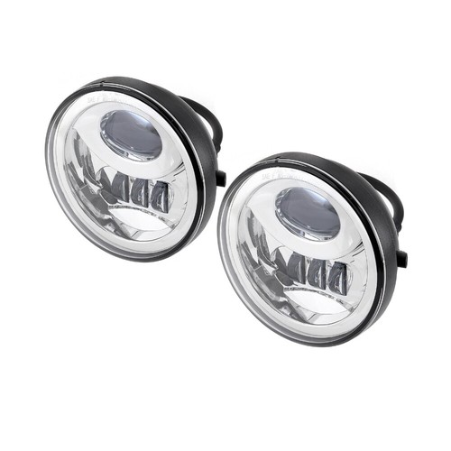 AUXBEAM Pair Chrome LED Fog Light Lamps For Toyota Tacoma 2005 2006-2010 2011 - Foto 11 di 12