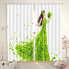 Ball Praise Purity Sky 3D Curtain Blockout Photo Printing Curtains Drape Fabric