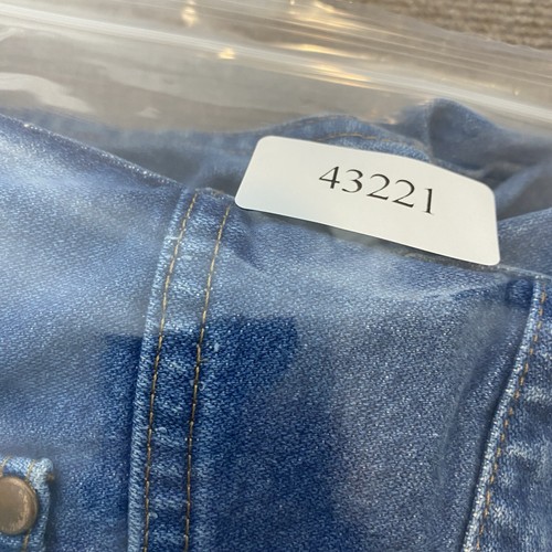Wrangler Jeans Herren 36 passt 34x30 Faded Blue 13MWZ Cowboy Schnitt Distressed Western - Bild 11 von 11