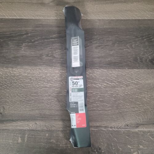 Genuine Troy Bilt MTD OEM 50" 3 Blade Set 742-04053 / 942-04053 Star Center Hole
