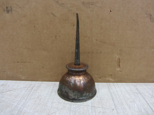 DE COLECCIÓN CANTANTE EE. UU. BOMBA DE PULGAR LATA DE ACEITE MÁQUINA DE COSER EN RELIEVE ACEITE - Imagen 7 de 12