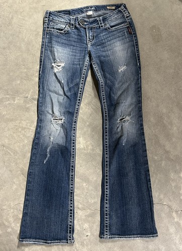 Silver Jeans Womens Tuesday Bootcut Size Waist 27 Length 33