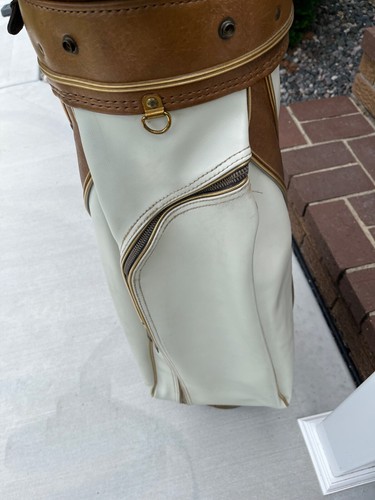 Spaulding Executive Registered Golf Clubs Complete Set, Leather Bag, Wood Covers - Picture 20 of 24