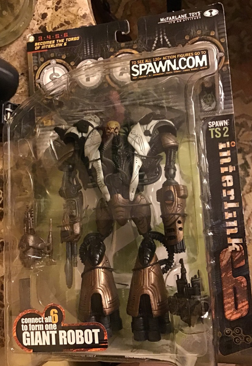 スポーン　INTERLINK6　LL4　TS2 SPAWN TS2 Figure Interlink 6 TORSO FORM GIANT ROBOT 2000 NEW