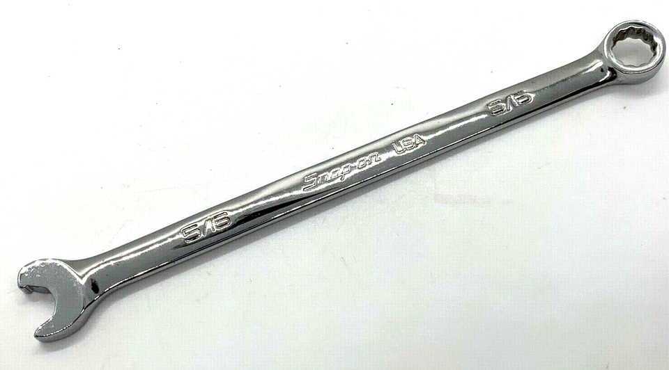 Snap On Tools USA 5/16" SAE Speed Quick Open Combination WRENCH 12Pt