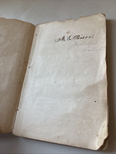 1848: Parsing Book Containing Rules of Syntax & Models for Analyzing Allen Weld - Picture 4 of 10
