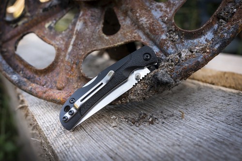Sanrenmu 6040BUC-PH Outdoor-Anglermesser EDC Minimesser - Picture 4 of 4