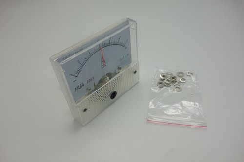 1 Stück DC Minus Zero Plus -3A - +3A Analog 85C1 Analog Amperemeter AMP Panel Meter - Bild 2 von 5