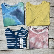 Wonder Nation Girls Lot Of Short Sleeve T-Shirts Size S 6-6x . NWT Summer