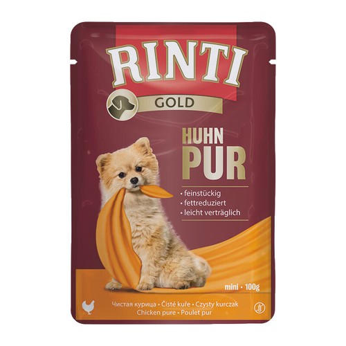 Rinti Gold 20 x 100g Hundefutter | 4 Sorten Mix | Bekömmliches Nassfutter - Bild 6 von 6