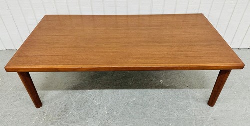 Vintage Danish Modern Teak Coffee Table - Picture 2 of 7