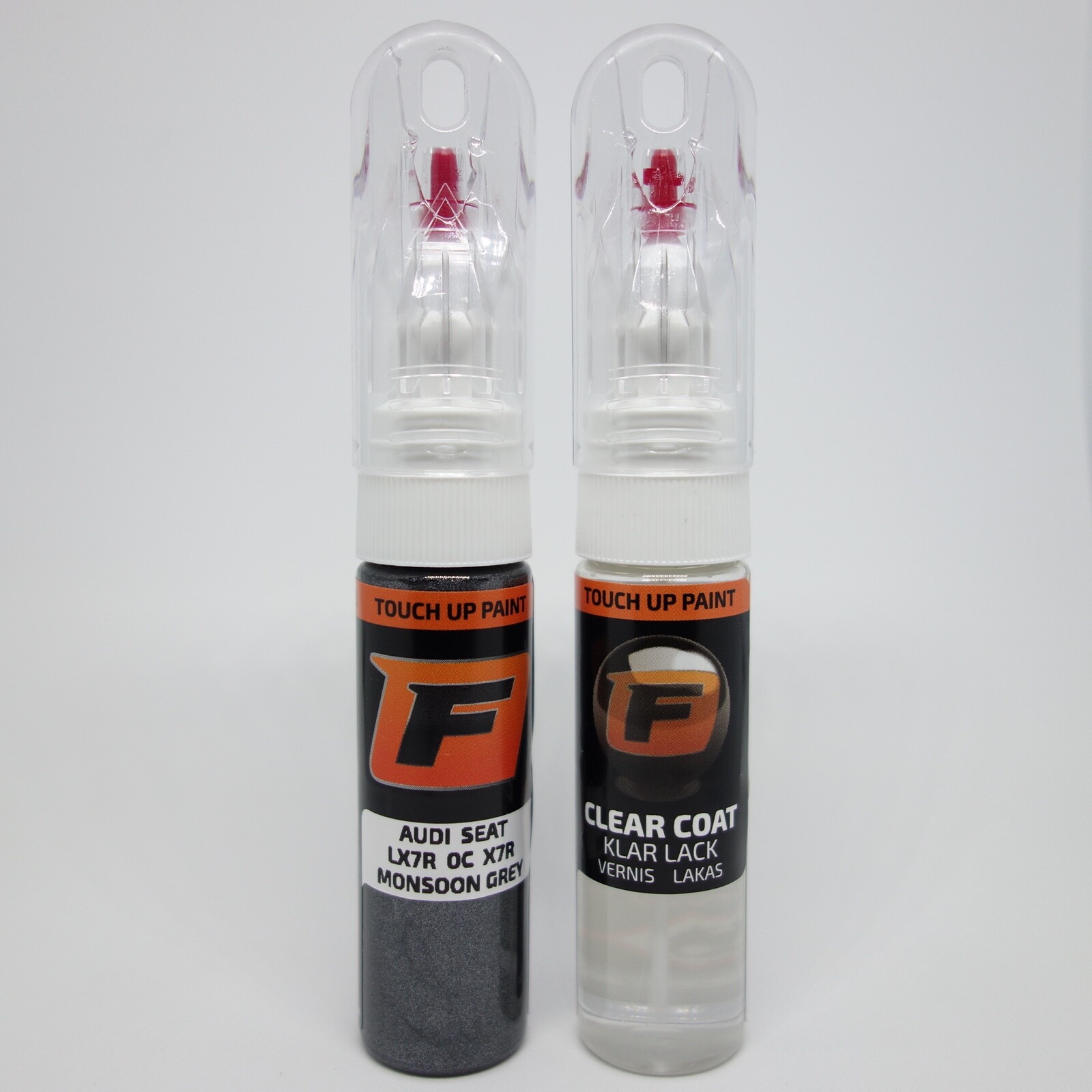 for AUDI SEAT LX7R 0C X7R MONSOON GREY MONSUNGRAU Touch Up Paint Scratch Pen Kit eBay