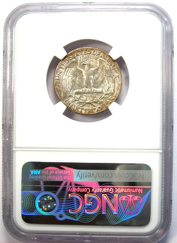 1956-D Washington Quarter 25C - Certified NGC MS67+ Plus Grade - $3,500 Value! - Picture 3 of 4