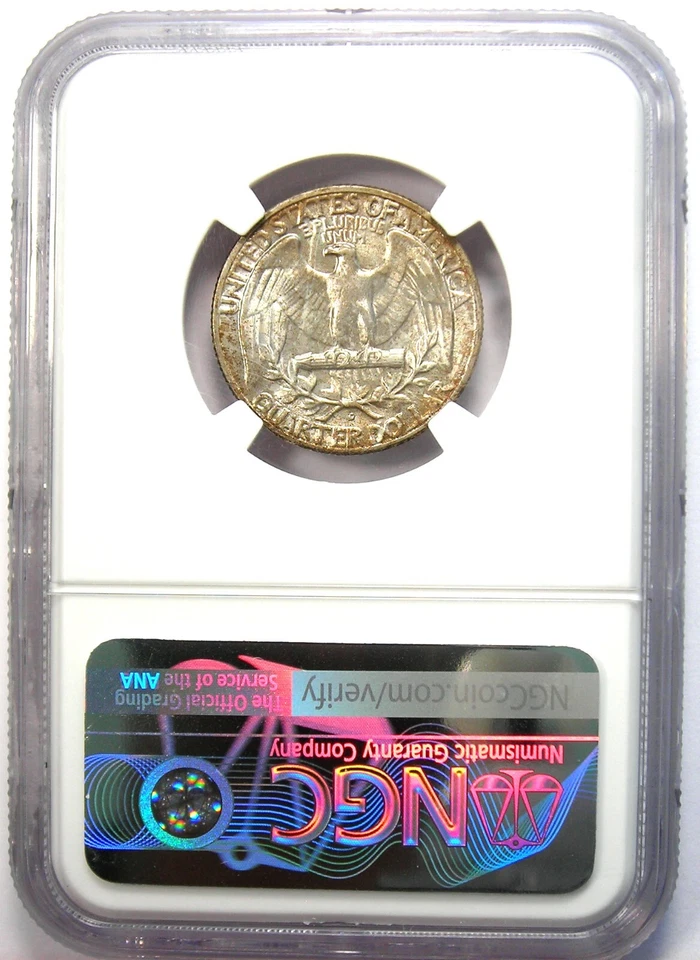 1956-D Washington Quarter 25C - Certified NGC MS67+ Plus Grade - $3,500 Value! - Image 3 of 4