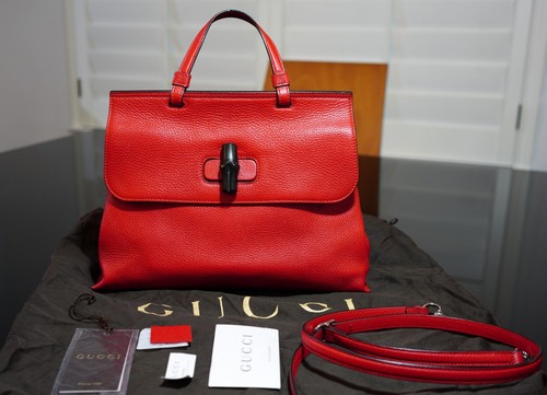 Gucci Leather 2WAY Handbag