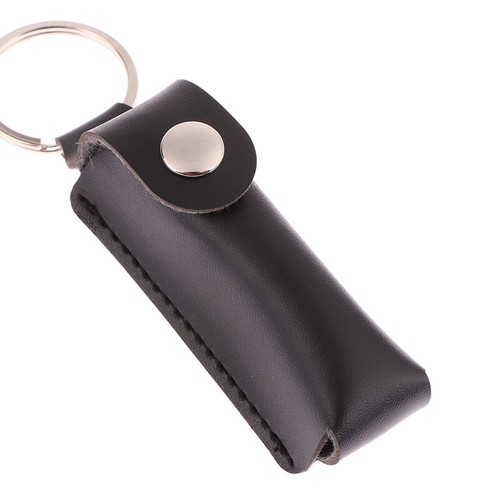 Étui USB sac de protection poche portable en cuir porte-clés pour clé USB ZC - Photo 5/14