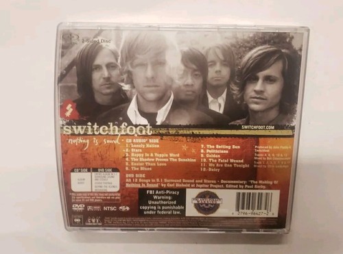 Switchfoot – Nothing Is Sound CD Dualdisc - Picture 3 of 3