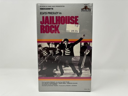 Jailhouse Rock VHS Elvis Presley Big Box 1957 Movie Musical NEW SEALED MGM UA