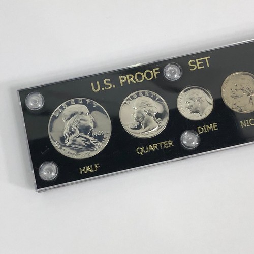 (1) 1963 United States SILVER Proof Set in * CAPITAL * Plastic Holder - Picture 2 of 6