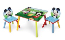 Delta Children Kids Table and Chair Set, Disney Mickey Mouse