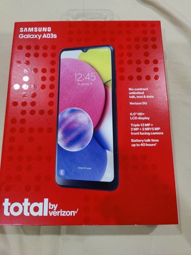 Total by Verizon Samsung Galaxy A03s, 6.5” Display, Triple 13MP+2MP+2MP Camera - Picture 3 of 10