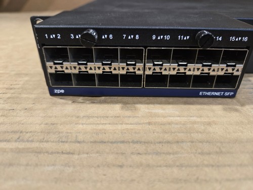 ZPE Systems NSR-TOP1-DAC Nodegrid Net Services Router NSR Top1 NSR-16SFP-EXPN M2 - Picture 2 of 6