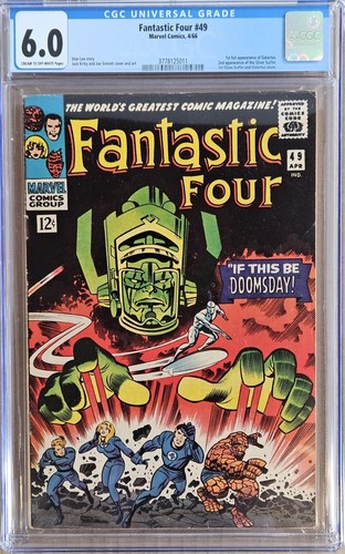 Fantastic Four #49 CGC 6.0 1st Full Appearance Galactus Marvel 1966