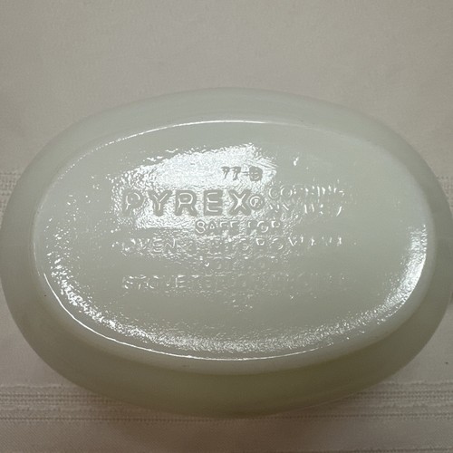 Pyrex Gravy Boat Green Spring Blossom Crazy Daisy 77B Corning Vintage - Picture 4 of 4