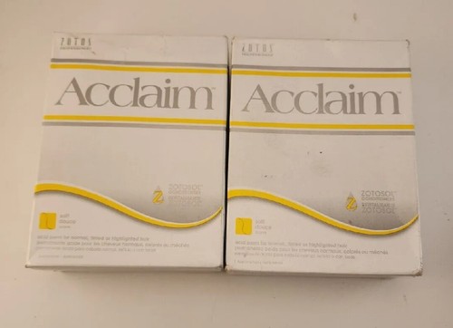 ZOTOS ACCLAIM SOFT ACID PERM FOR NORMAL ,TINTED, HIGHLIGHTED HAIR LOT OF 2 - Picture 4 of 5