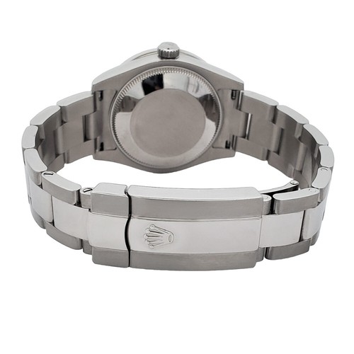 Rolex Datejust Midsize 31mm 178240 White Roman Dial 1.6ct Diamond Bezel Watch - Picture 5 of 8