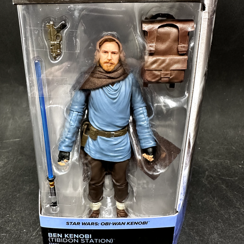 Star Wars The Black Series Obi Wan Ben Kenobi Figure Tibidon Station Hasbro New - Picture 2 of 8