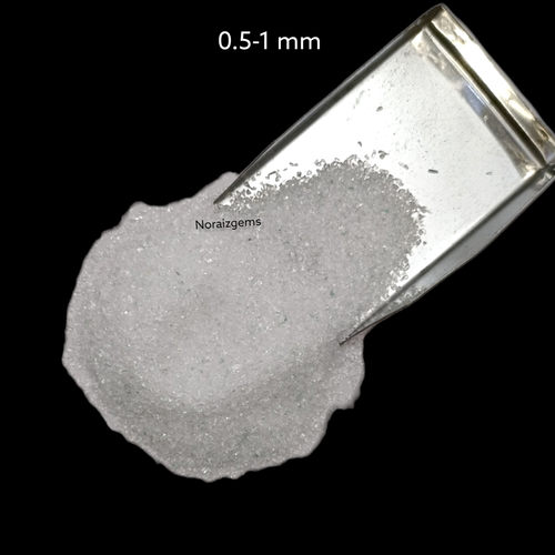 Piedra preciosa de cuarzo hidráulico de cristal triturado gruesa para carpintería, incrustación de anillo, resina - Imagen 17 de 28