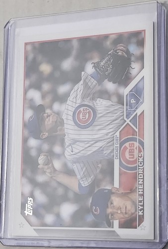 Kyle Hendricks 2023 Topps Serie 1 Estadísticas Avanzadas 276/300 Chicago Cubs #137 - Imagen 5 de 14
