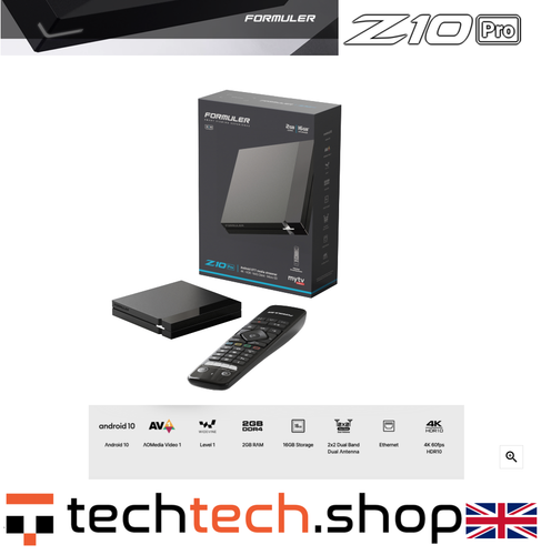 Formulario Z10 PRO 4K UHD Android 10 TV Box 2 GB RAM 16 GB WIFI mytvonline Z8 alfa - Imagen 1 de 12