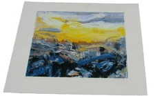 ARDYN HALTER Color Screenprint Wadi Ara 1995 S/N 8/95
