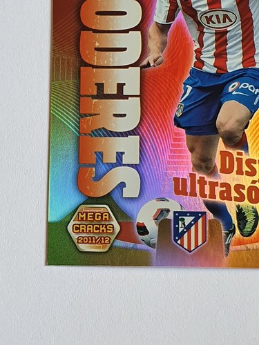 Diego Forlán #381 Atletico Madrid 2011-12 Panini Megacracks La Liga rare Legend - Picture 3 of 12