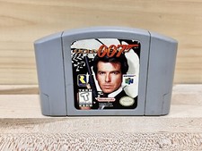 Vintage Nintendo N64 Goldeneye 007 Video Game Working