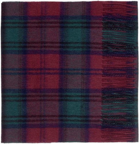 100 % Lammwolle Schlicht und Tartan Design Schal - Bild 17 von 33