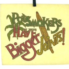 Authentic VINTAGE Bigger Joints Heat Transfer Iron On