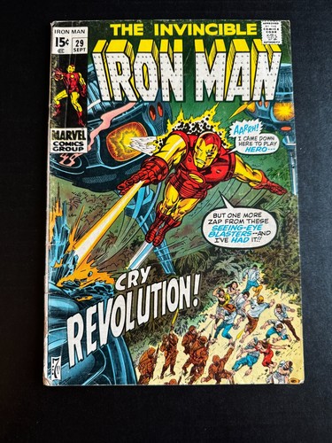Iron Man #29 - Save the People ? Save the Country! (Marvel, 1970) VG- - Picture 1 of 3