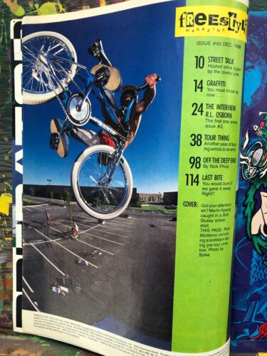 Freestylin' Magazine December 1988 - Road Work, RL Osborn interview - Picture 2 of 7