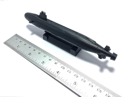 Modelo de figura de juguete modelo de submarino clase USS Virginia SSN-774 US Navy No.07 escala 1:700 - Imagen 7 de 8