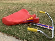 Vintage 1987 Kransco Wham-O Roller Racer Red Power Wheels Scooter