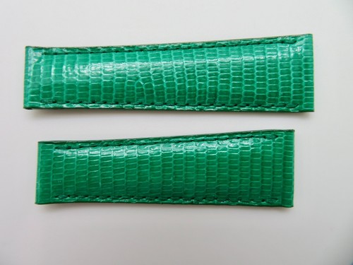 Rolex Daytona Genuine Lizard Green Strap for Beach Series 16519 20x16mm NEW - Picture 4 of 5