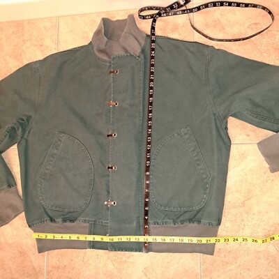 Vintage Polo Ralph Lauren USN Navy Hook Deck Jacket Fireman