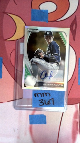 ANDREW PAINTER 2021 PRIZM DP #PDP13 AUTO SILVER PRIZM