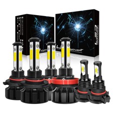 For 2021 Chevrolet Colorado LED Headlights Fog lights Main & Dipped Beam Kit 6x