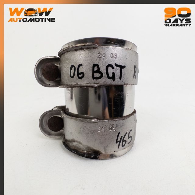 04-24 BENTLEY CONTINENTAL GT FLYING SPUR REAR LEFT RIGHT EXHAUST PIPE CLAMP OEM